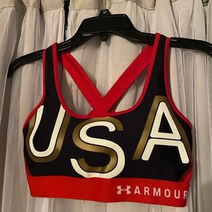 USA under armour sport bra size M
